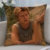 Actor Rudy Pankow JJ Maybank Cushion Cover Cushion Covers Natural Linen Breathable Sofa Bedroom Decor Pillowcase