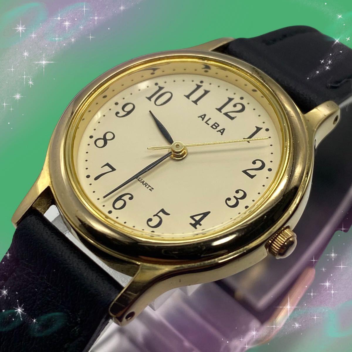 [Good Condition, Working Item] Seiko Alba Ladies Watch Waterproof Quartz
