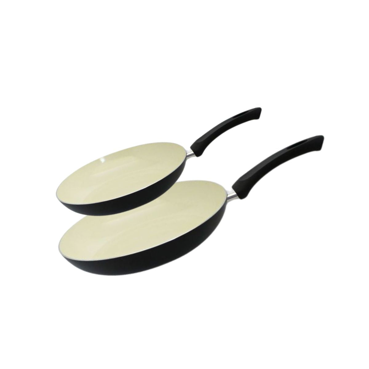 Set de 2 Poêles de cuisson avec revêtement céramique sans PFAS, 20 cm et 28 cm Elo Pure Ceramica