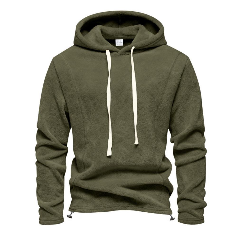Men's Hoodie Pullover with Warm Soft for Casual Winter Everyday Wear