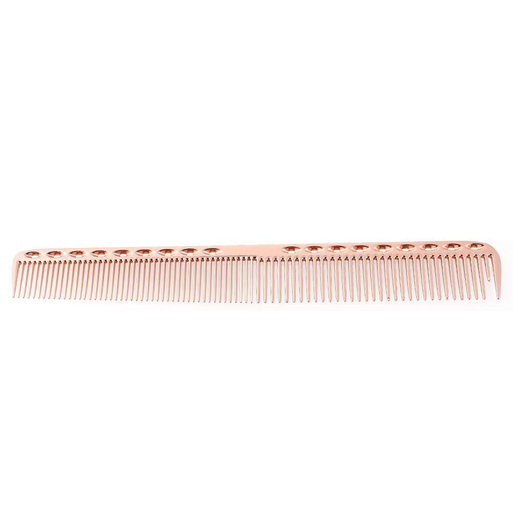 

1Pc Aluminum Hairdressing Comb High-grade Metal Comb Hair Styling Combs S