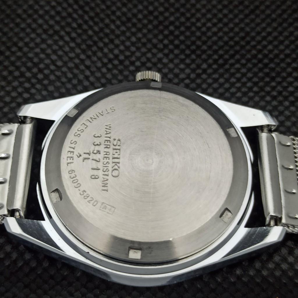 REFURBISHED VINTAGE SEIKO 5 AUTOMATIC JAPAN MENS D/D WHITE WATCH 528-a277005-7 Seikoa277005