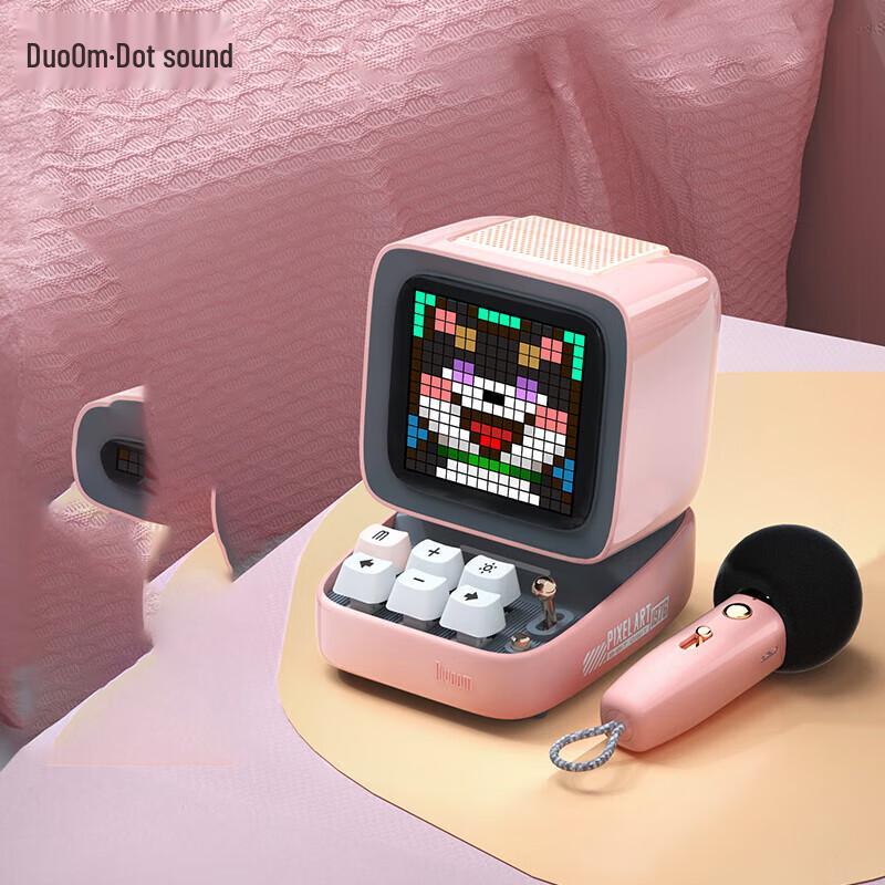 Divoom Ditoo Mic Pixel KTV Speaker with Wireless Microphone