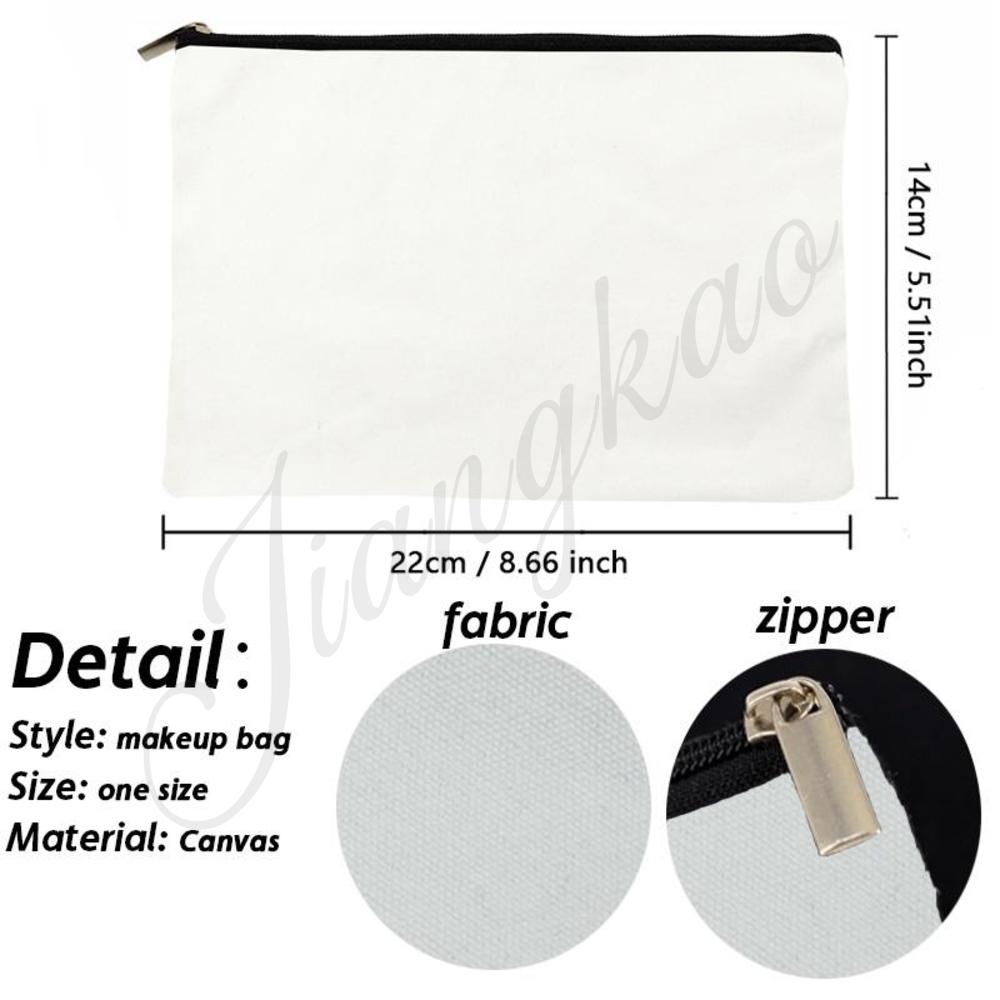 French Print Makeup Bag Women Travel Cosmetic Bag School Pencil Bags Teacher's Day Graduate Gift for Atsem Maitresse Maitre Avs