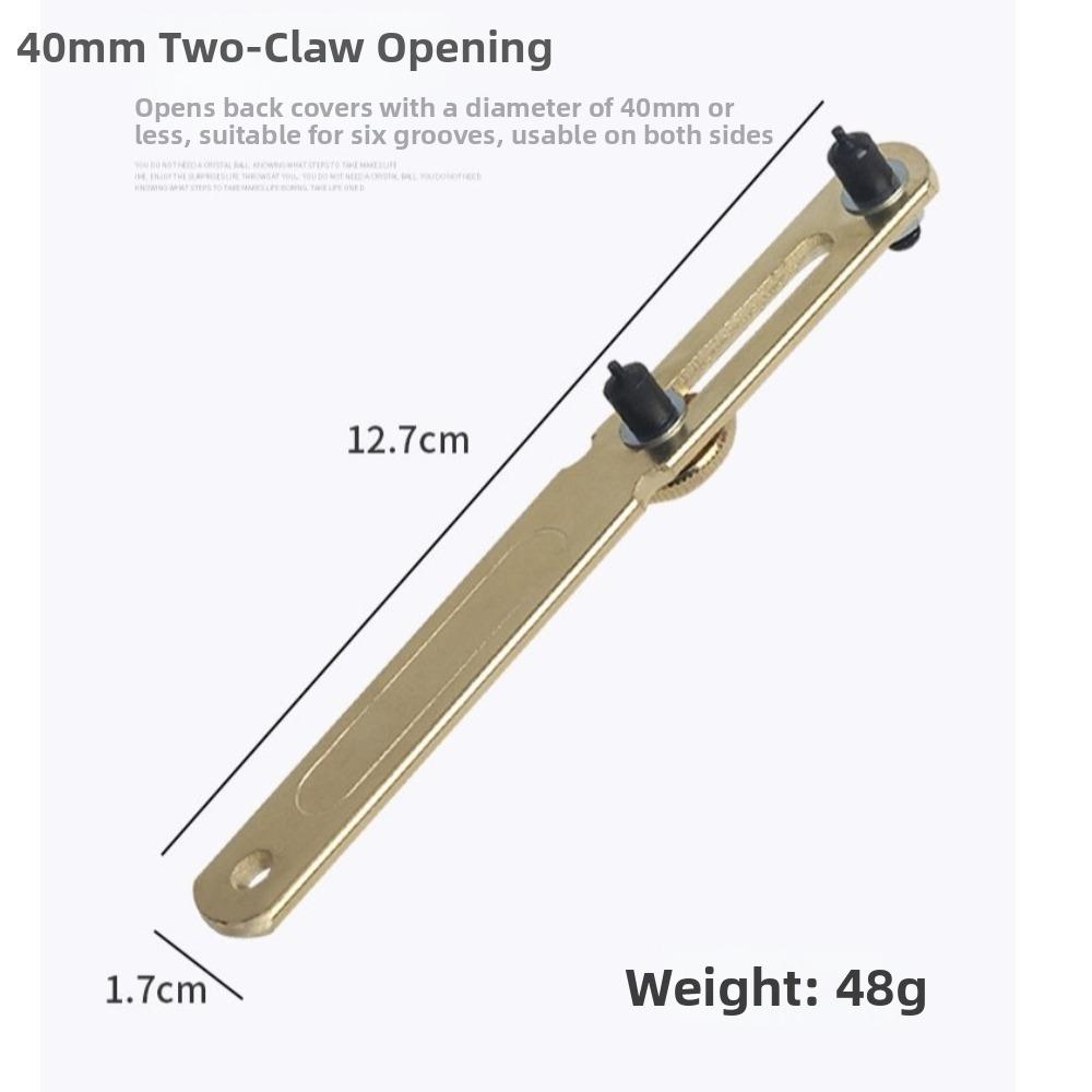 Adjustable Back Cover Remover Two-Jaw Watchmaker Wrench Durable Watch Case Opener For Watchmaker
