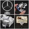 1Pcs Car Star Logo Hood Badge Front Metal EmblemFor Mercedes Benz Maybach C E S Class W204 W205 W212 W213 W211 W220 W222 W223