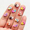 55 Pieces Of Resin Cartoon Swan Rhinestone Decoration Diy , Suitable For Nail Art And Valentine'S Day Jewelry Production A148