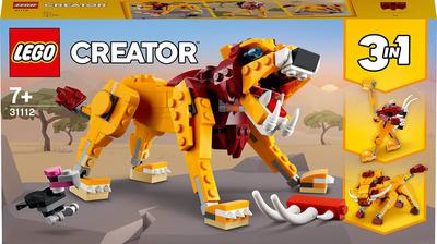 LEGO Creator Wild Lion 31112 Giocattolo Blocco Regalo Animale Ragazzi Ragazze Età 7+
