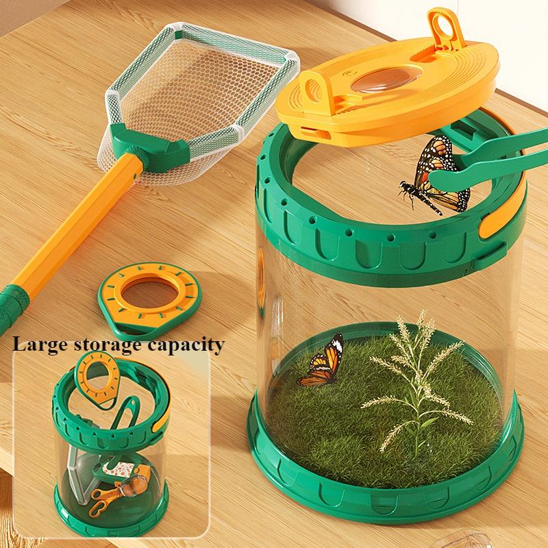 Catch The Sea Set Kids Toys Beach Play Tools Outdoor Adventure Set Oysters Crab Clip Equipment for The Seaside Parent-Child Toy