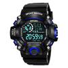 Multifunctional Waterproof Luminous Sport Watch for Junior and Senior Students