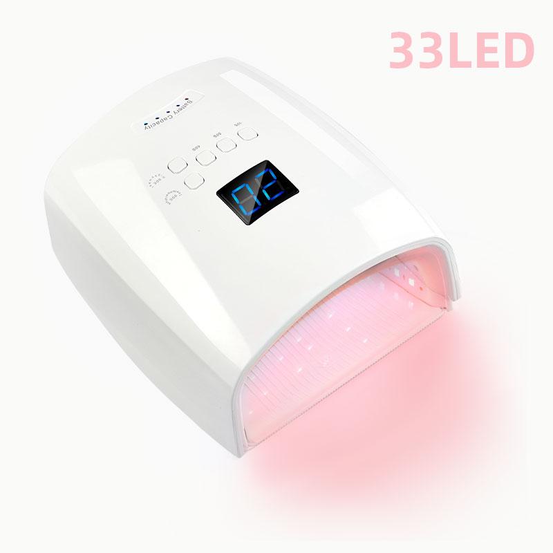 Dobíjecí UV LED lampa na nehty Bezdrátový vysoušeč vlasů gel lak Pedikúra Manikúra Světlá bezdrátová LED lampa na nehty pro manikúru