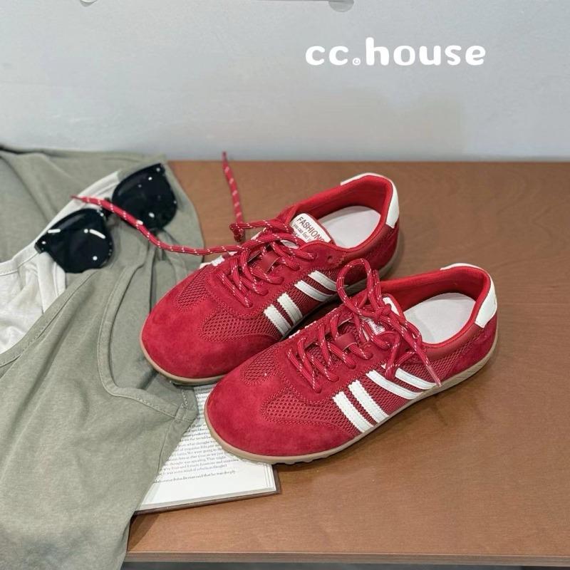 Retro platform women's summer new mesh sports shoes versatile soft sole non-slip casual