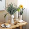 10Pcs Artificial Eucalyptus Stems Plastic Faux Plant Home Office Wedding Party Decor