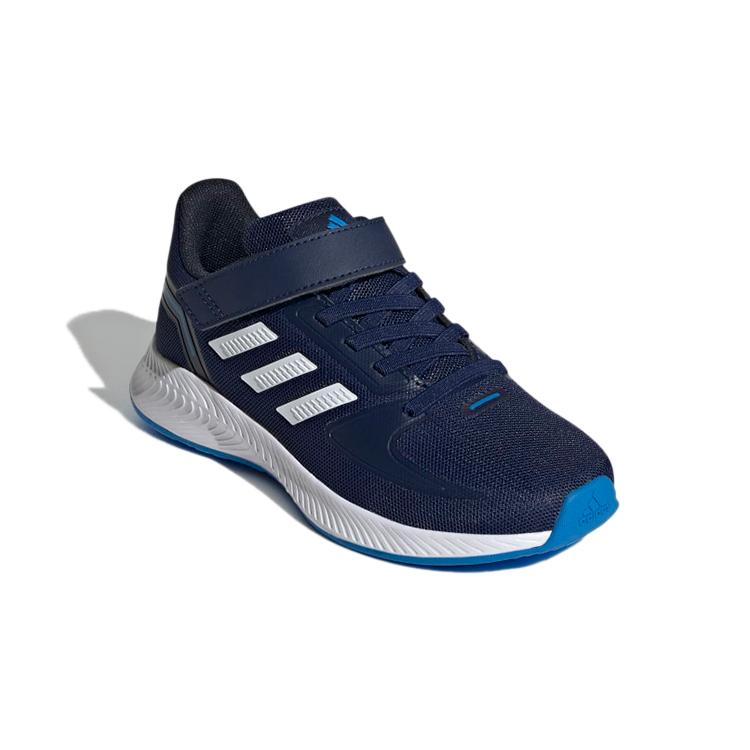 Adidas Runfalcon 2.0 K Abrasion Resistant Slip Resistant Low top Kids' Running Shoes Navy Blue Kids' GV7750