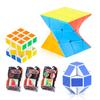 Einzigartiger 5cm Kinder-Puzzlewürfel Pädagogisches Verdrehbares Magischer Würfel Spielzeug zur Geistesentwicklung