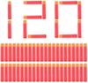 M120 Pack Refill Darts 9.5cm Foam Blaster Refill Bullets Compatible For Mega Guns Foam Toy Darts For Kids Birthday Gift