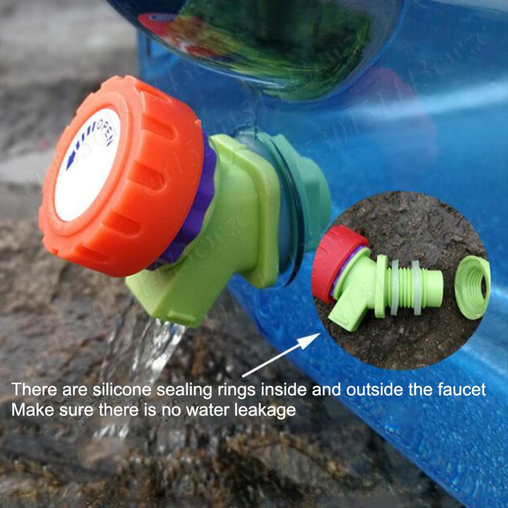 5.5L/10L Car Water Bucket Camping Water Container with Faucet Water Tank Container No Leakage Water Carrier Tank for Travel