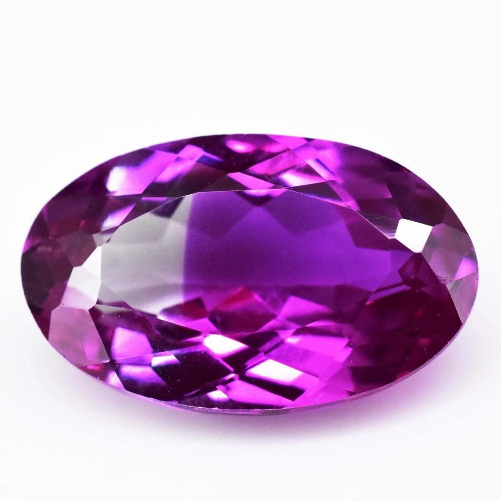 Natural Bi-Color Pitambari Sapphire 5.05Ct Oval 13X8 MM Loose Gemstone