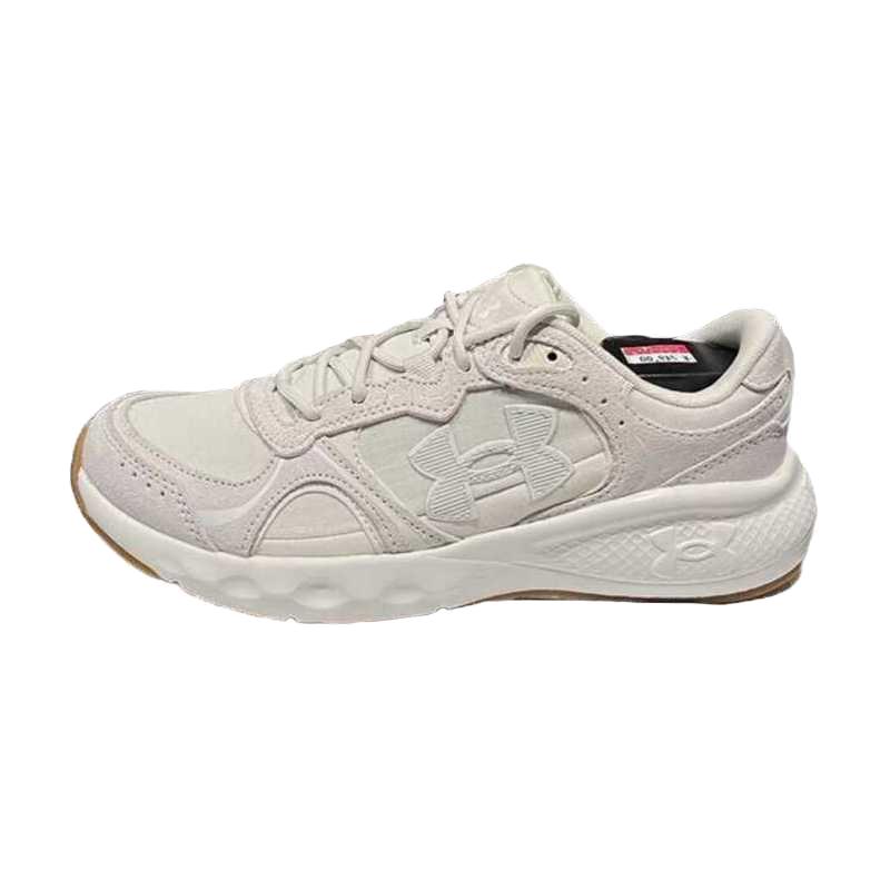 Under Armour Comfortable Versatile Durable Lightweight Low-Top Running Shoes Women Sneakers Gray White 6003784-115