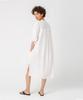 PAGE Shirred Shirt Dress_Ivory