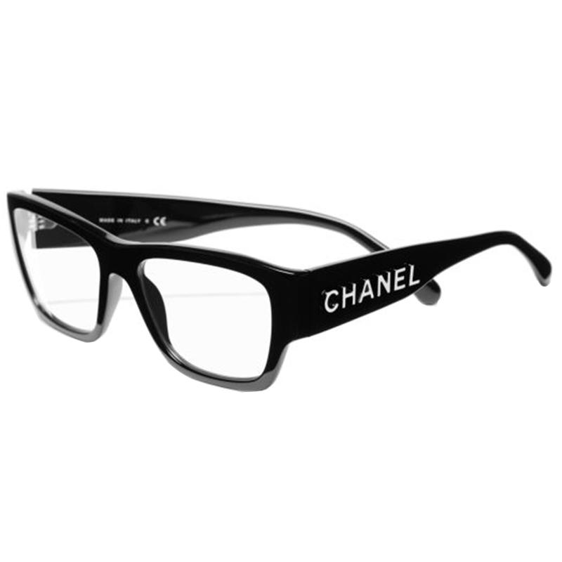 Chanel RECTANGLE EYEGLASSES Flat Mirror Glasses Square Optical Frame Women's Style