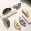 Gold Handle Kitchen Cabinet Storage Seashell Handles Door Knobs Furniture Kitchen Item Cupboard Closet Drawer Dressers Wardrobe