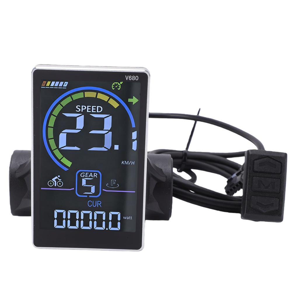 Elektrofahrrad Controller Kit Aluminiumlegierung 350W Bürstenloser Controller mit V680 M LCD Display Bildschirm für Modifikation