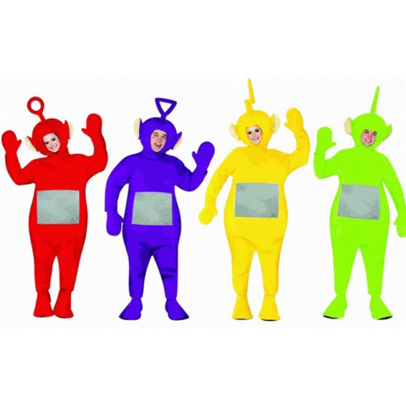 Fun Teletubbies Costume Polyester Bodysuit With Headpiece!