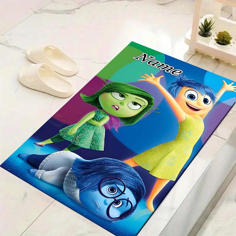 Custom 1Pc Inside Out Emotions Rug Office Carpet Indoor Outdoor Entrance Doormat Nonslip Soft And Comfortable Living Room D91681