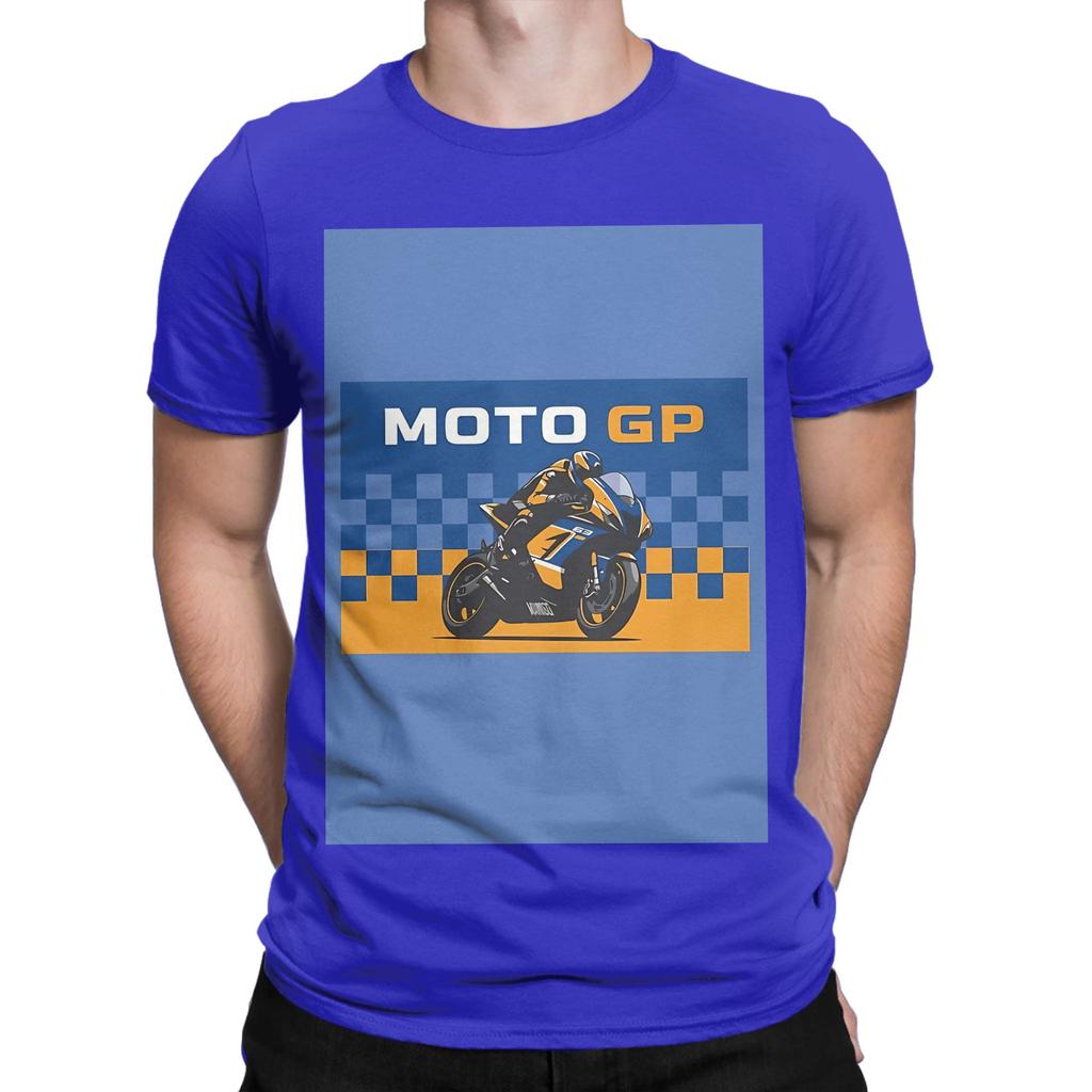 MotoGP Motorcycle Racing Design Funny 100 Cotton TShirt moto the gp Tees Tops For Unisex