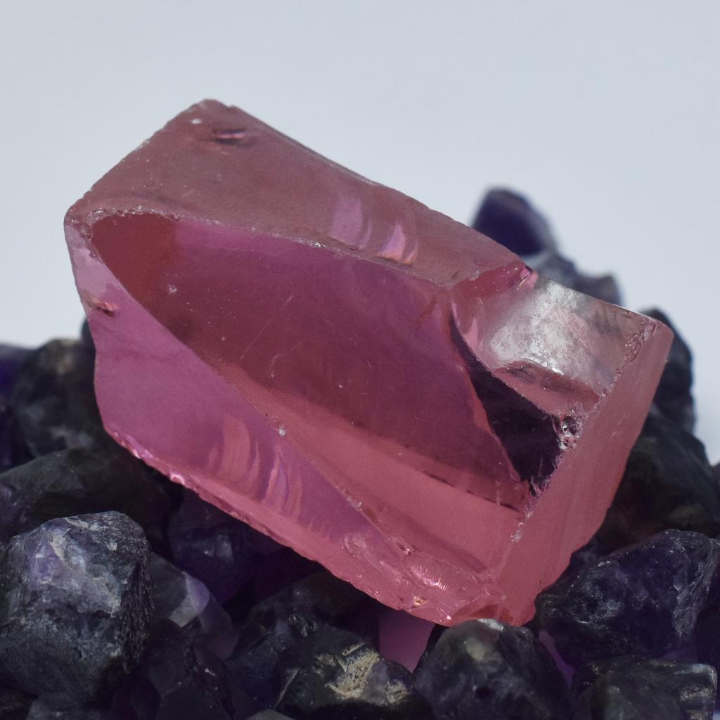 Natural Pink Sapphire Huge Rough 250.47 Ct Earth Mined CERTIFIED Loose Gemstone AR-3374-Sa