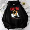 Moletom Estampado Eminem Masculino Feminino Moda Hip Hop Moletons Femininos Moletons de Rapper Roupas Moda Rock Harajuku Moletons