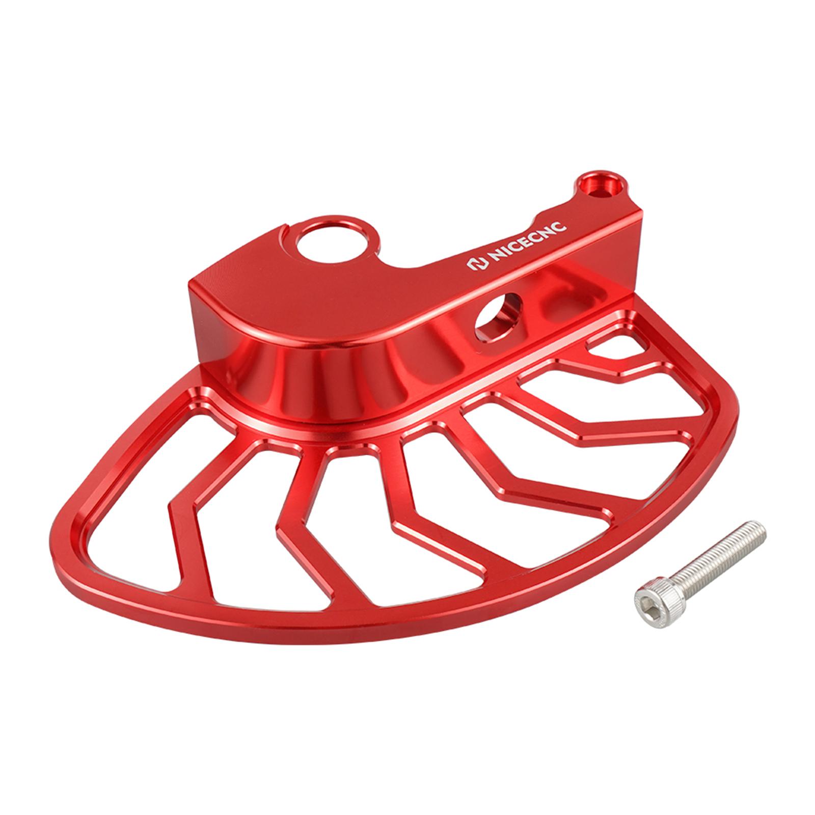 NICECNC For Beta 2020-2025 RR 300 RR 250 Front Brake Disc Guard RR 125 RR 200 RR 350 RR 390 RR 430 RR 480 RACING Race Edition красный