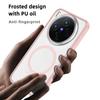 For VIVO X300 Pro Case Hard Matte Shockproof Magnetic MagSafe Protective Back Cover Case For VIVO X300 X300Pro Phone Shell