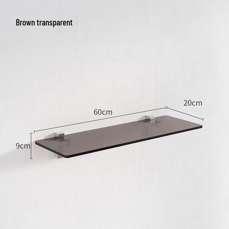 Прозрачная плавающая настенная полка Wutuo