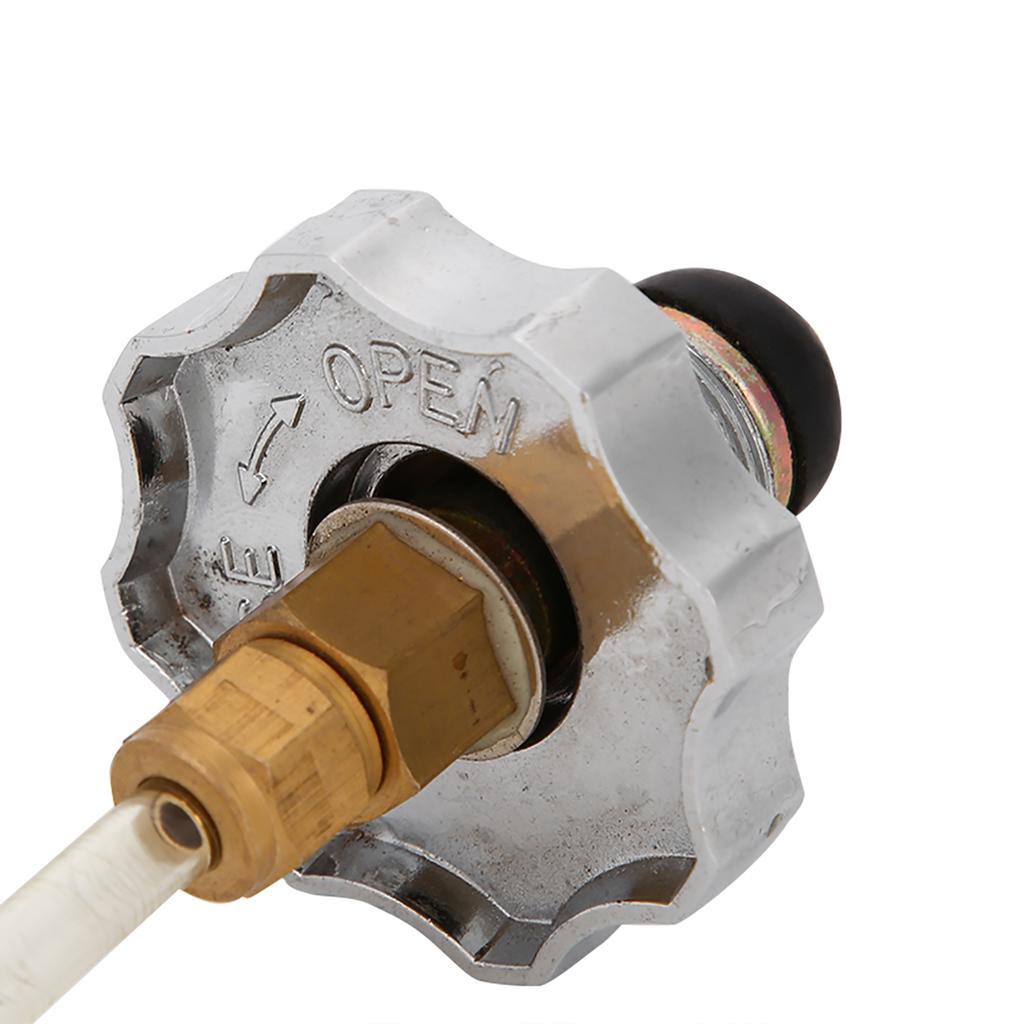 Outdoor Camping Stove Refill Adapter Converter Gas Bottle LPG Flat Tank Connector