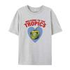 Retro Style Coconut Print Tropical Beach T Shirt Summer Vsco Aesthetic Graphic Tees Cute Vacation Tops Women Fashion Clothing