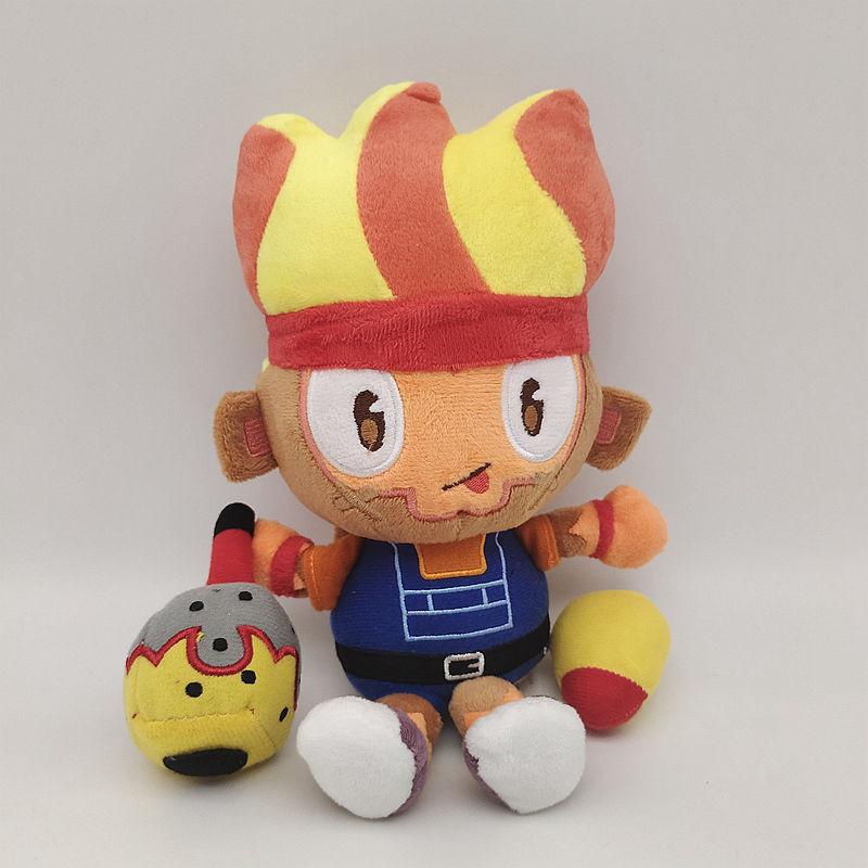 Super Wukong Plush Toy - Adorable Monkey Stuffed Animal, Game Character Collectible Soft Doll Gift For Kids & Fans (20/27cm)