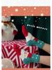 Gift Boxed Women's Festive Coral Fleece Socks - Christmas & Halloween Winter Sleep Socks