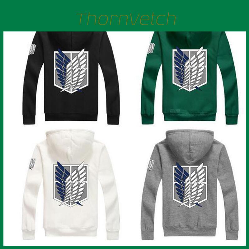 Attack on Titan Shingeki No Kyojin Cosplay Kostüm Hoodie Pullover Jacke Mäntel Mit Hochwertigen Materialien Für Ultimativen Komfort