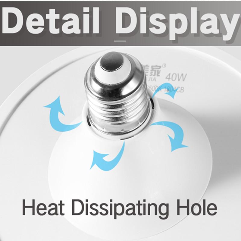 E27 60W/100W Led Lights Super Bright UFO Lamp Energy Saving Ceiling Lights for Room Home Lighting Light Bulb