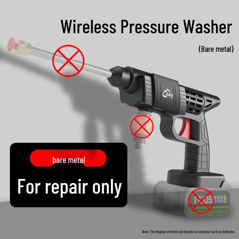 Powerful Portable Wireless Car Washer with High-Pressure Water Gun & Lithium Battery for Home Use