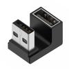 1/2/3pcs USB 3.0 Male Female 90 Degree Expansion Adapter USB Up Bend Adapter 10Gbps For Laptop Connector Conversion
