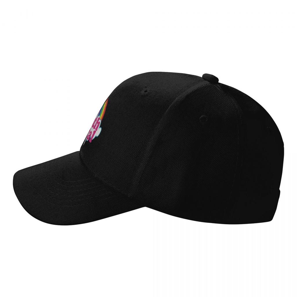 Custom Fashion Unisex Rainbow Rock Music Death Metal Baseball Cap Adult Adjustable Dad Hat for Unisex Sun Protection Snapback Hats