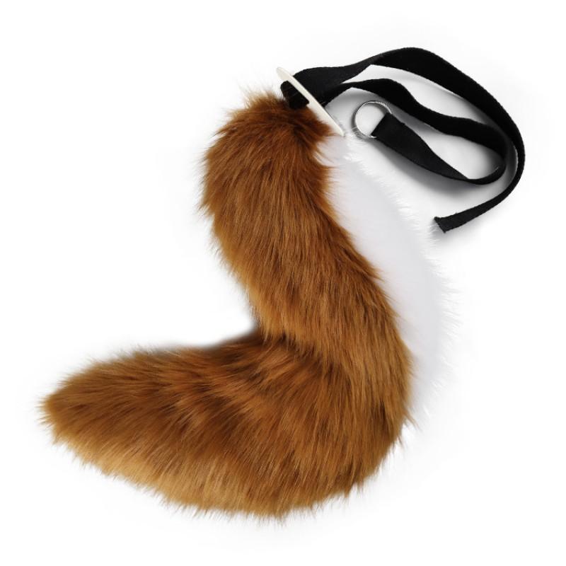 Faux Fur Fox Ears Tail Set Cosplay Props Anime Conventions Girl Costumes
