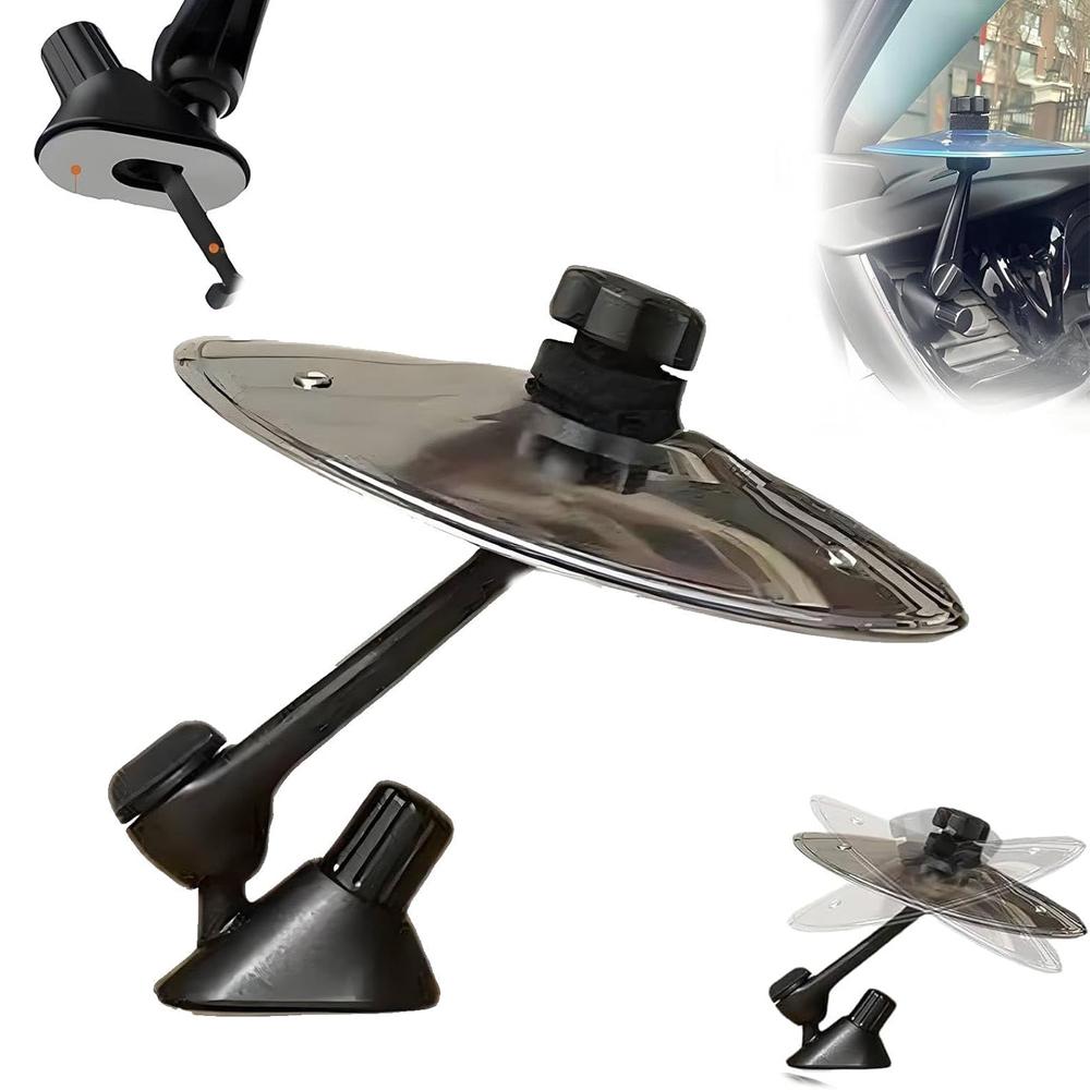 1/2PC Car Crash Cymbal Air Vent Mini Drum Car Hand-shooting Cymbals Car Drum Cymbal Air Vent Musical Instrument For Car Interior