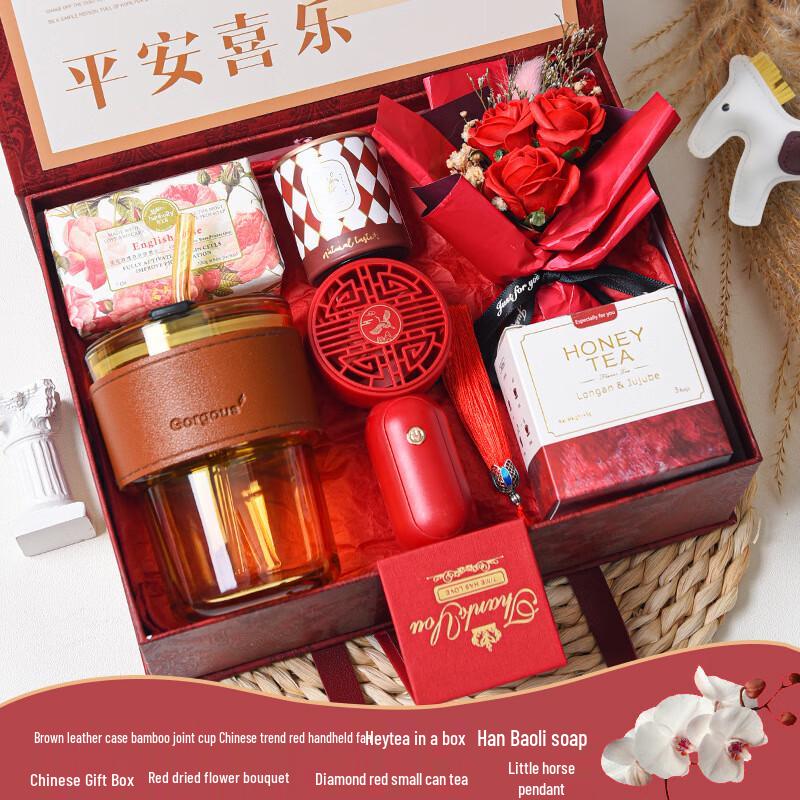 Teacher s Day Appreciation Gift Set Light Luxury Red Package-15