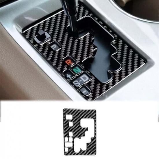 2008-2013 Carbon Fiber For Toyota Highlander Gear Shift Frame Trim Cover Decor