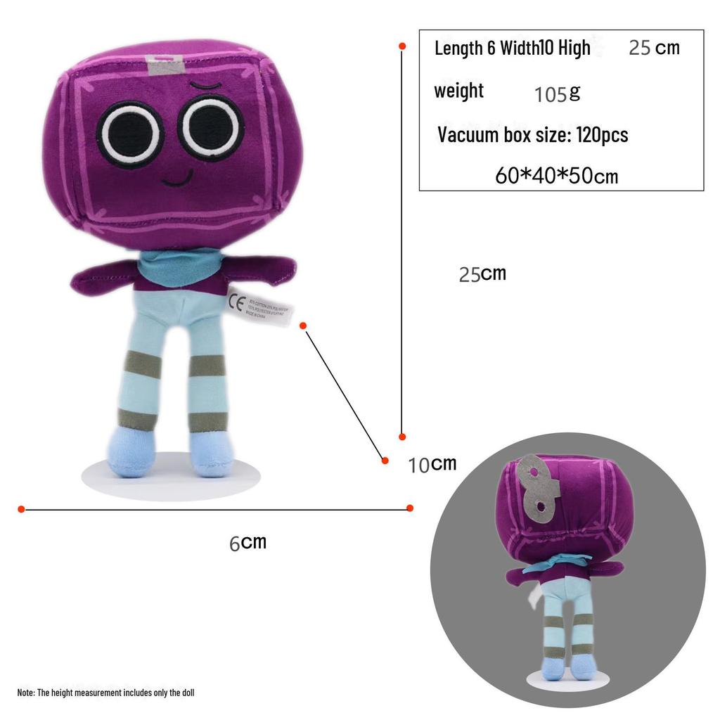 Dandy's World Cartoon Plush Toy Game Doll