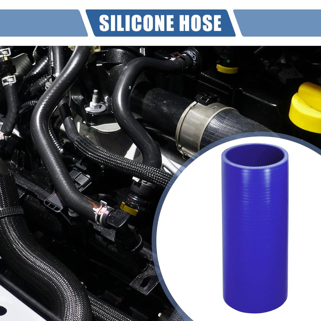 X AUTOHAUX Silicone Hose Straight Silicone Pipe Radiator Hose 1 Piece Inner Diameter 68mm